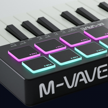 MIDI-клавиатура M-VAVE SMK-25 (25 клавиш) черная-8