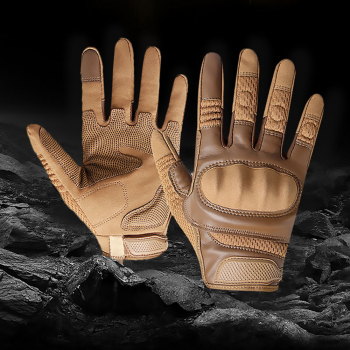 Тактические перчатки Sum B28 коричневые XL-4
