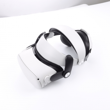 Крепление регулируемое Wolmtt MQ2 для VR гарнитуры Oculus Quest 2 белое-9