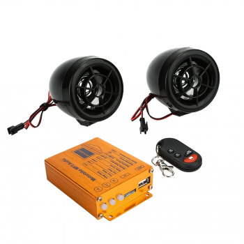 Звуковая система для мототранспорта Motolink с MP3, FM, bluetooth, сигнализацией-4