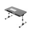 Складной столик для ноутбука с вентиляцией (черный)-1
