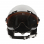 Лыжный шлем с очками Moon white S-4