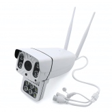Беспроводная уличная WiFi IP камера видеонаблюдения K01 (2MP, 1080P, Night Vision, приложение V380 Pro)-1