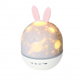 Светильник-ночник детский Bunny (Проектор с пультом управления)-1