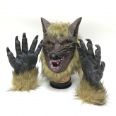 Маска карнавальная на хэллоуин, маскарад Werewolf-1