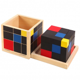 Деревянный куб головоломка для детей Cuboid-1