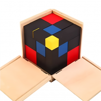 Деревянный куб головоломка для детей Cuboid-2